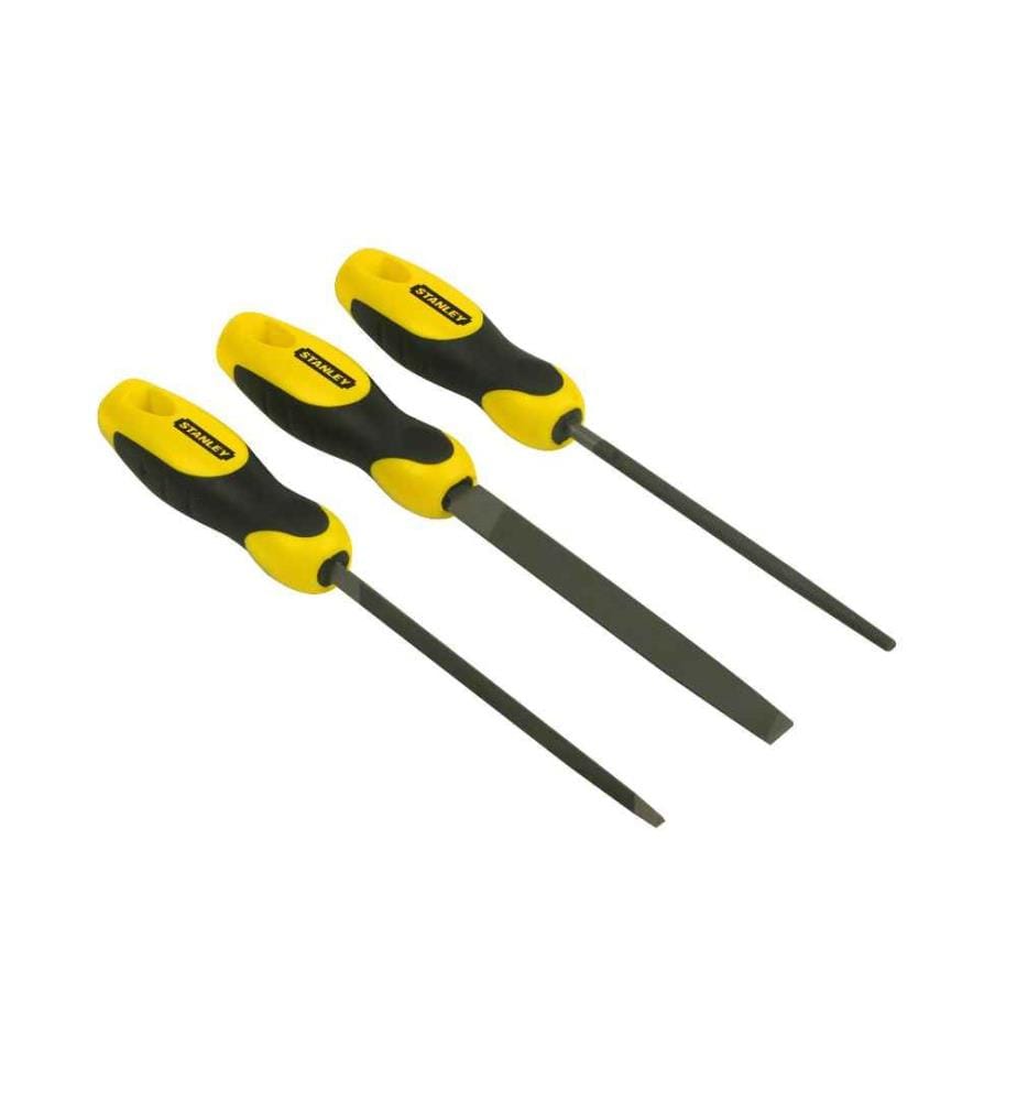 STANLEY - Kit de limes 3 pièces, 150 mm