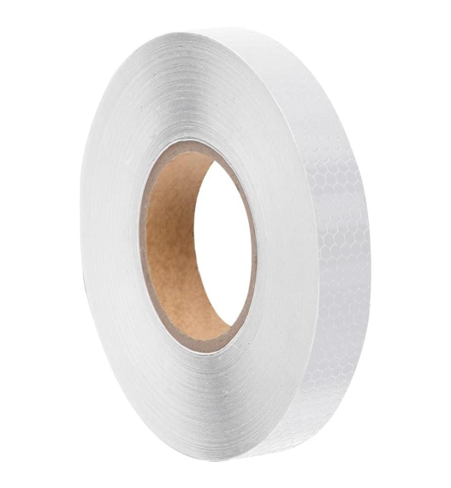 Bande réfléchissante Blanc 2,5 cmx50 m PVC