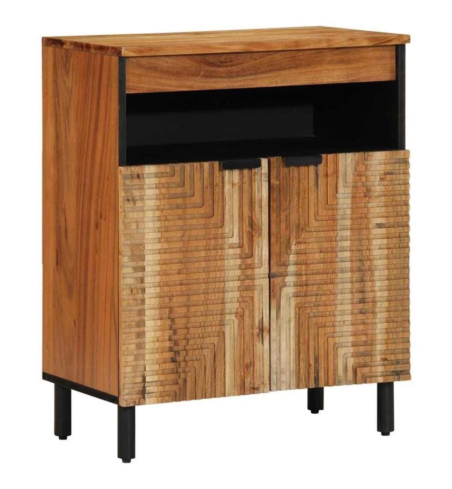Buffet Marron 60 x 33,5 x 75 cm Bois de mangue massif