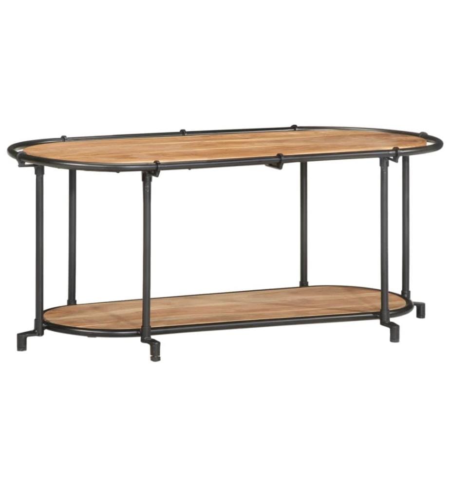 Meuble TV 100x42x40 cm bois d'acacia massif