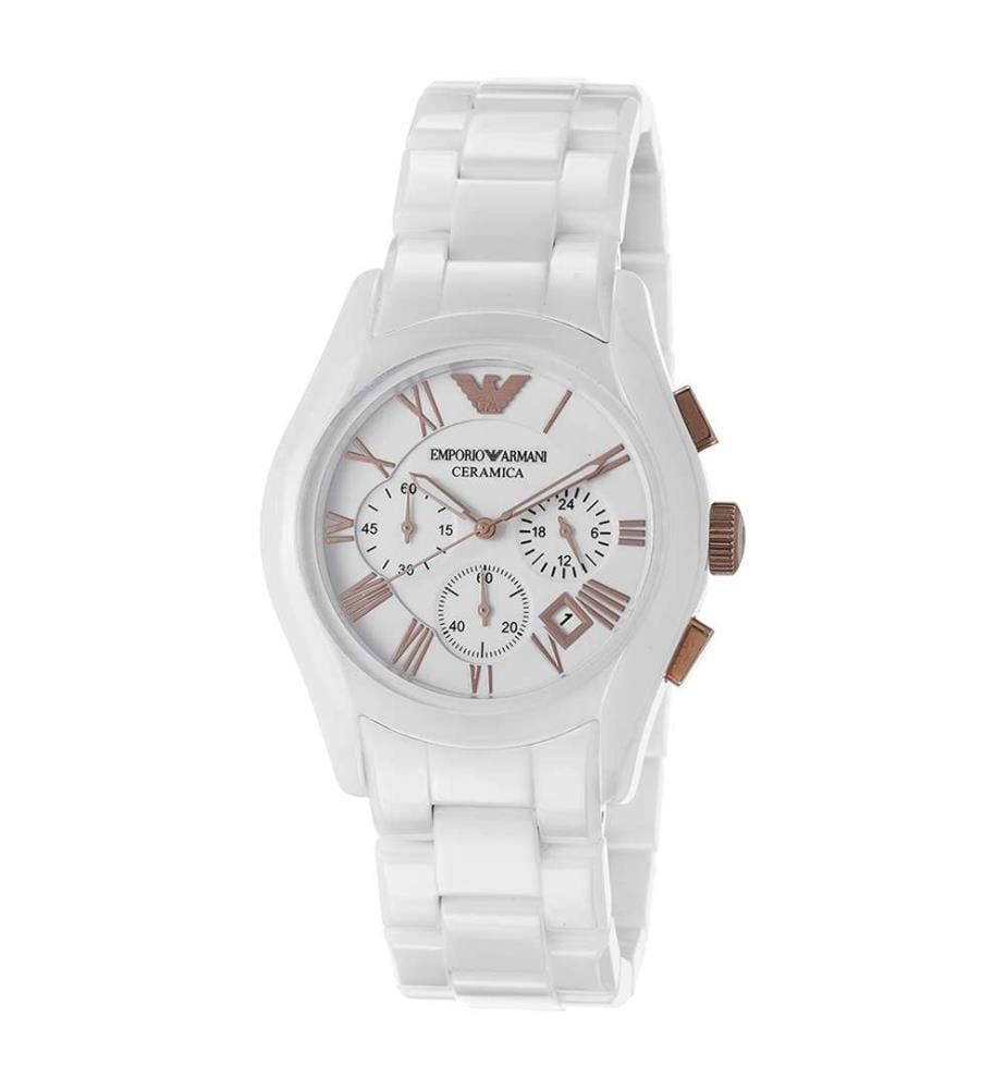 Montre à Quartz Blanc AR1416 - 42 mm