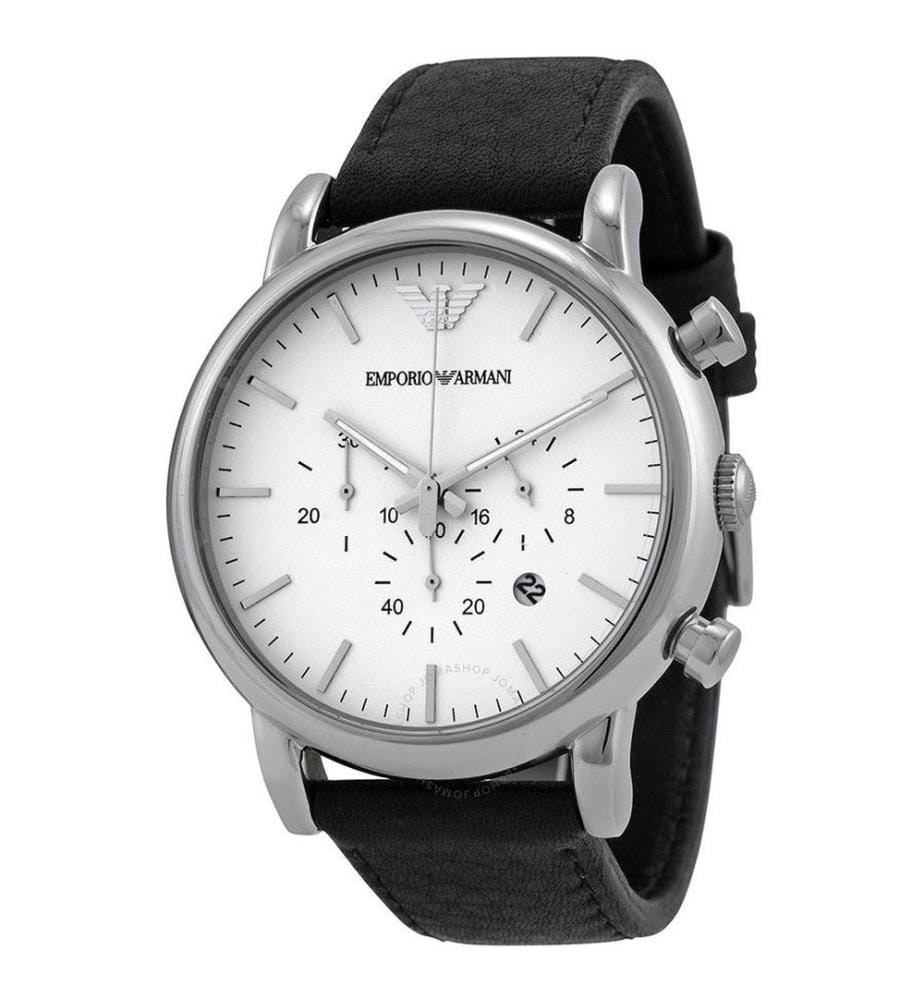 Montre à Quartz Noir et Gris AR1807 - 46 mm