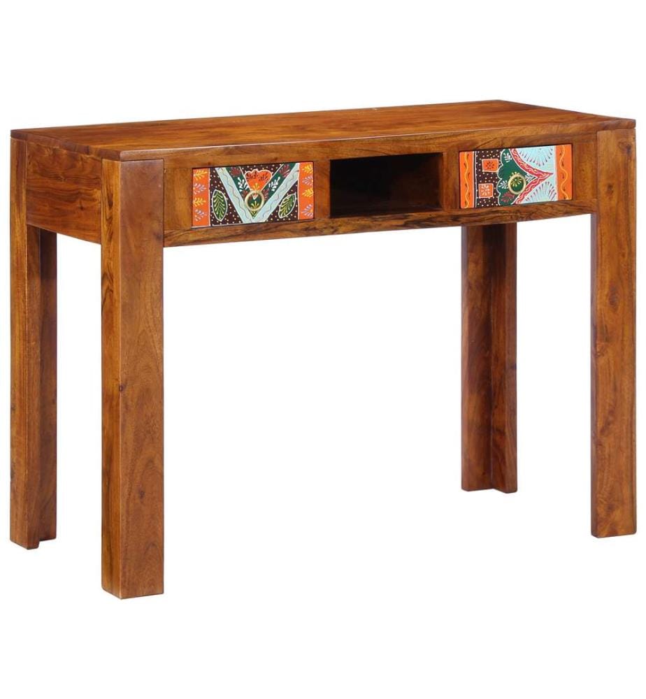 Bureau 100x50x75 cm Bois massif d'acacia