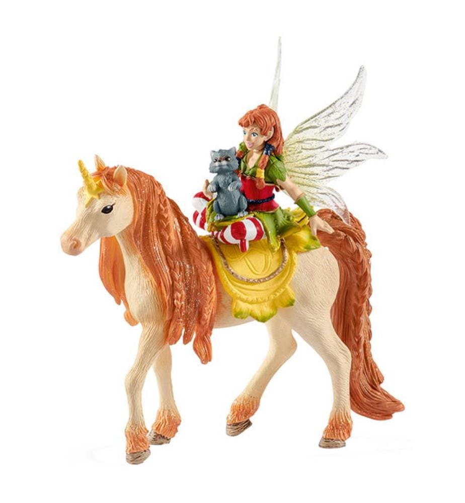 70567 - Fée Marween avec une Licorne Scintillante