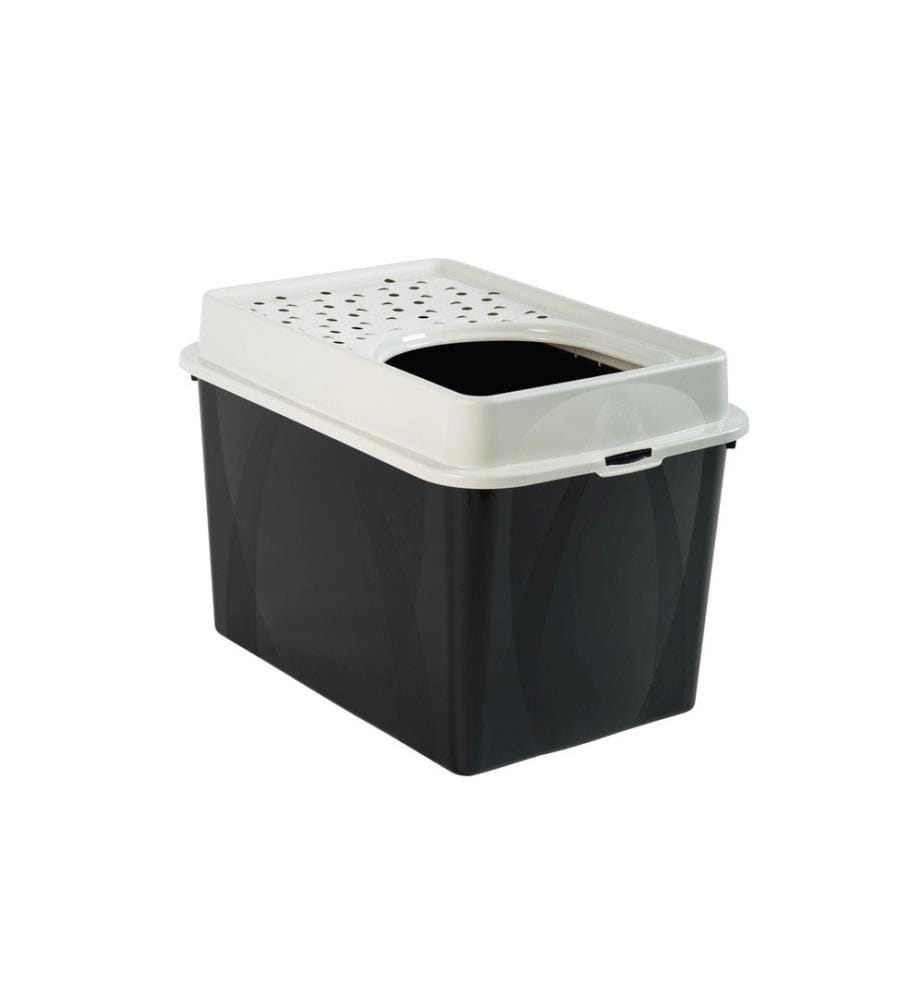 ROTHO - Litière pour chats Berty Eco, Noir  Sable