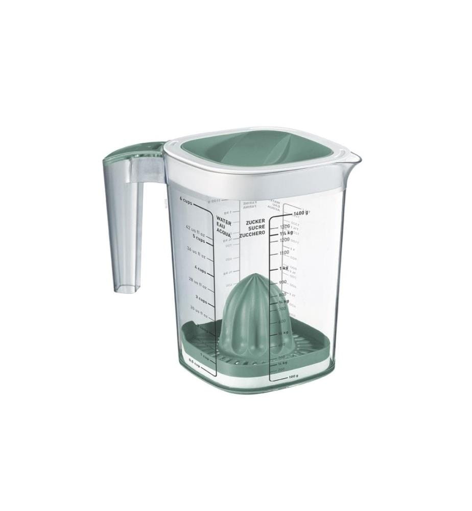 ROTHO - Verre mesureur Loft 15 dl, Vert/Transparent