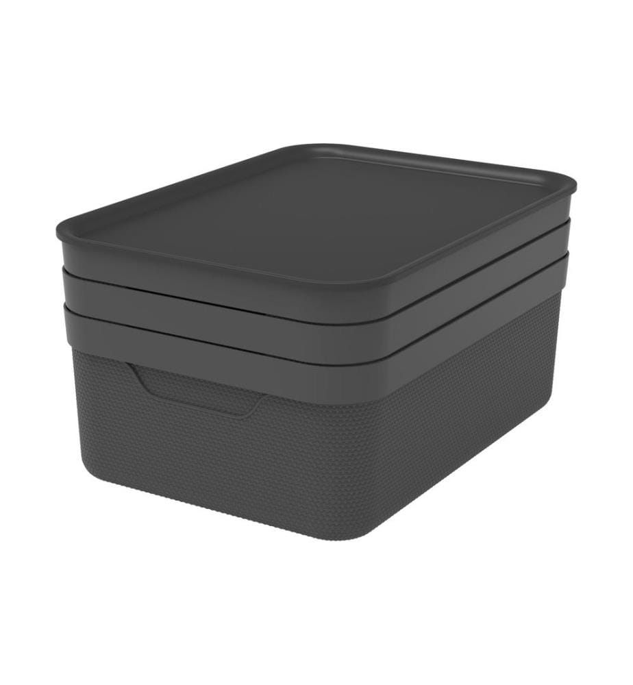 ROTHO - Boîte de rangement JIVE Noir