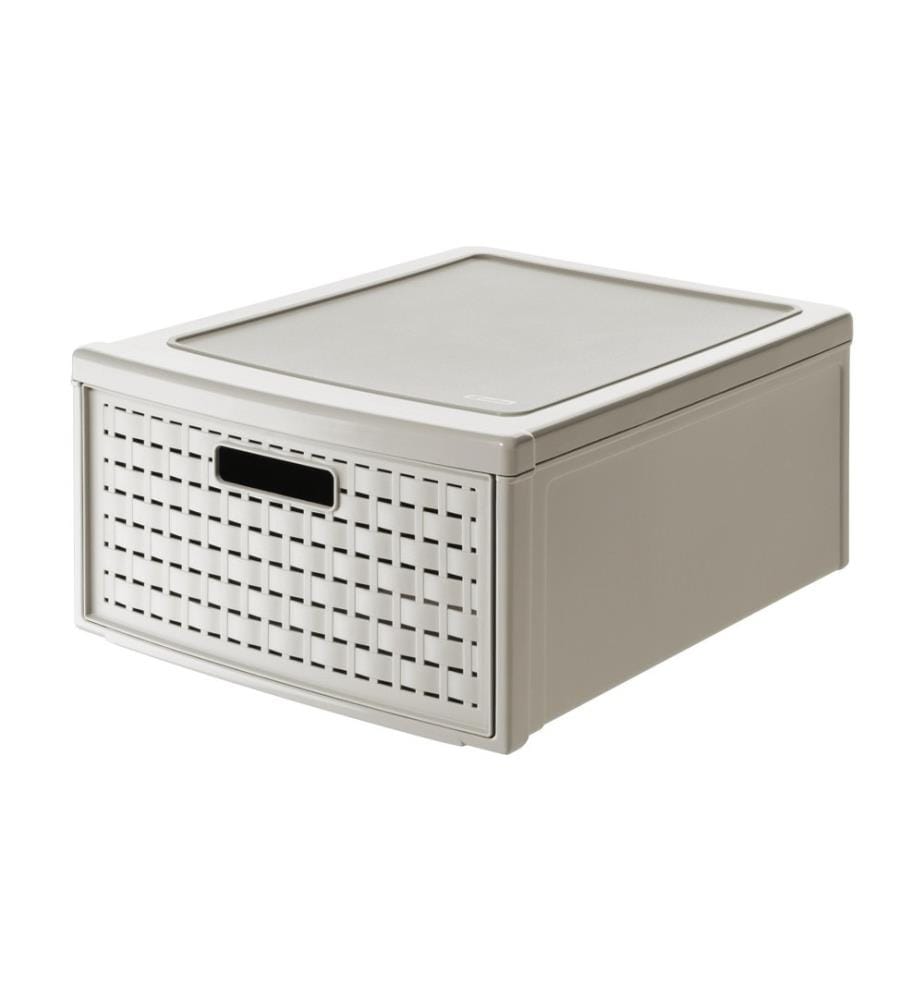 ROTHO - Boîte à tiroirs Country Grand Beige