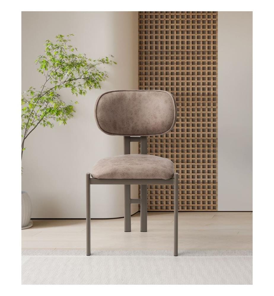 Ensemble de chaises (2 pièces) - Mink Cappuccino