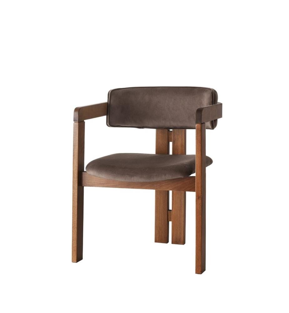 Chaise - Walnut Brown