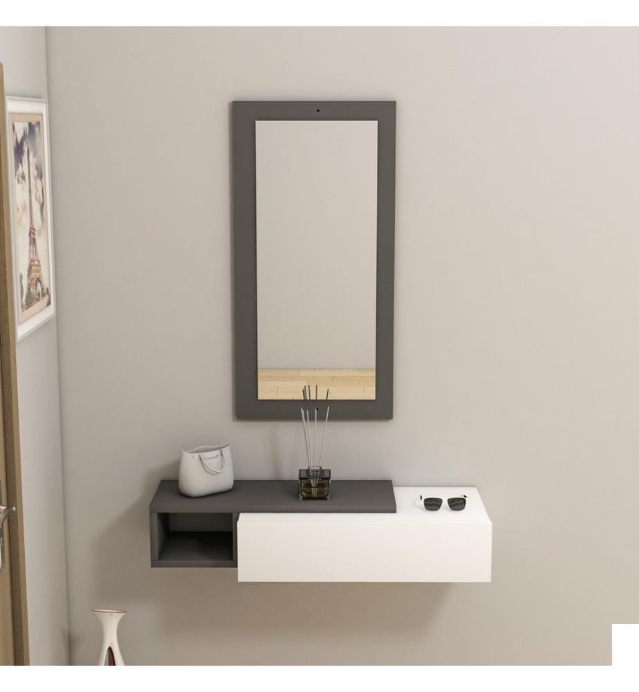 Buffet - Anthracite White