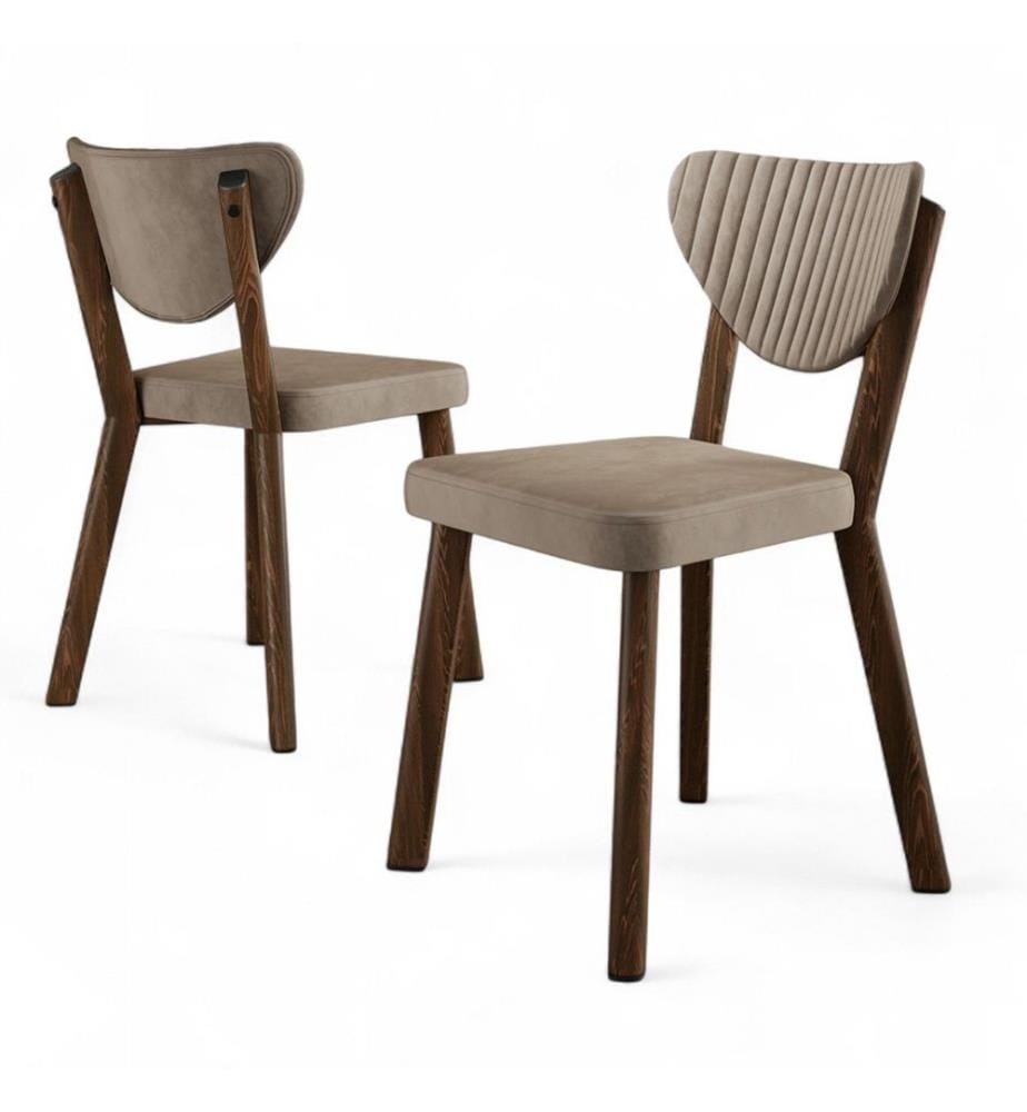Ensemble de chaises (4 pièces) - Cappuccino Brown