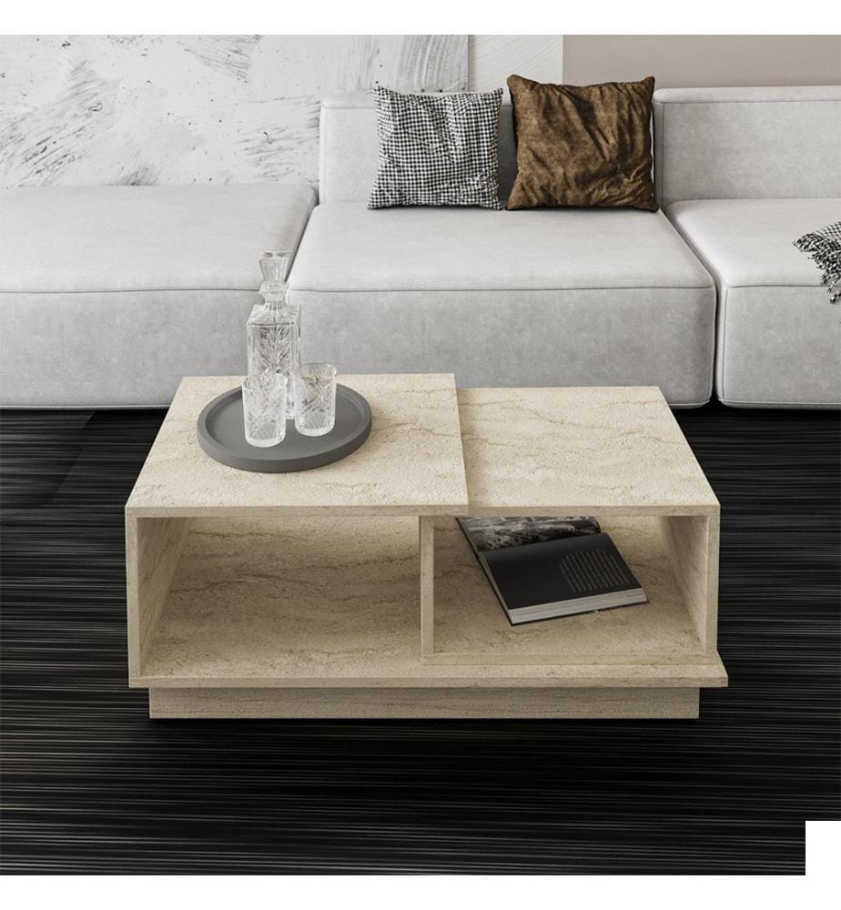 Table basse - Travertine