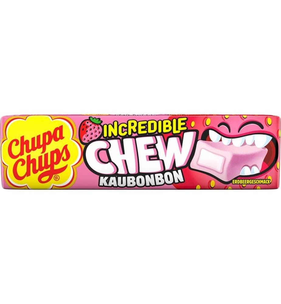 Chupa Chups - Chewing-gum Chew Strawberry 45 g