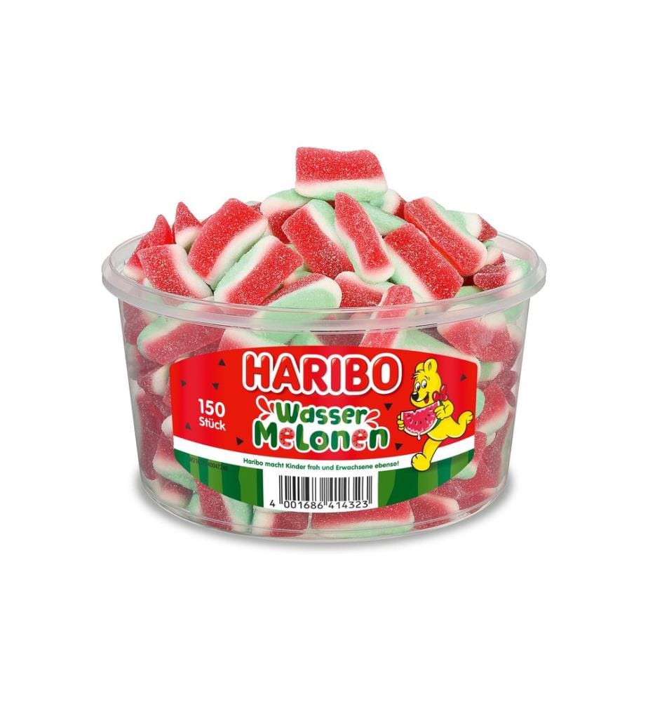 HARIBO - Bonbons gommeux Boîte de pastèque 1050 g