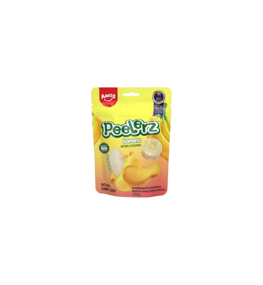 Amos - Gomme de fruit Peelerz Banana 65 g