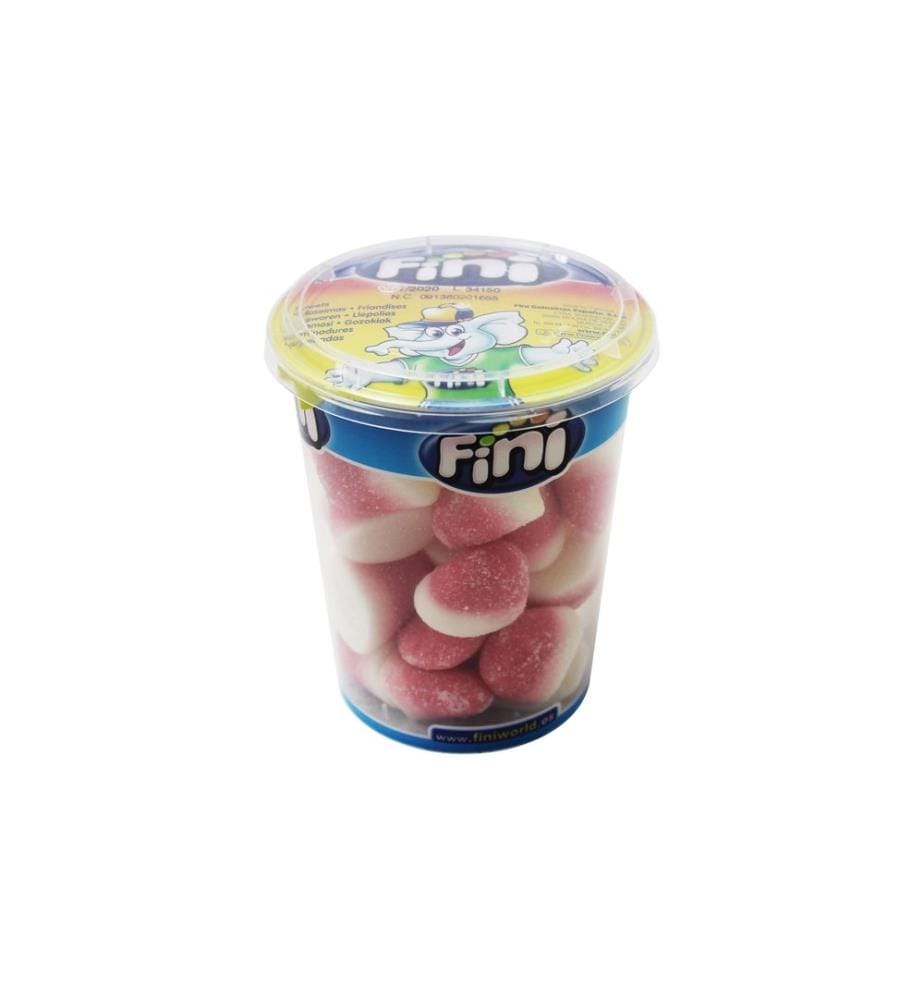 Fini Cup - Bonbons et gélifiés Kisses Fraise 200 g