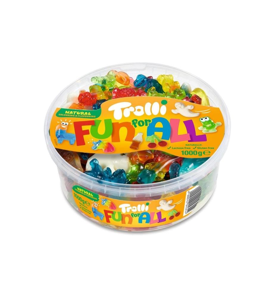 Trolli Bonbons gélifiés Fun for All boîte 1000 g