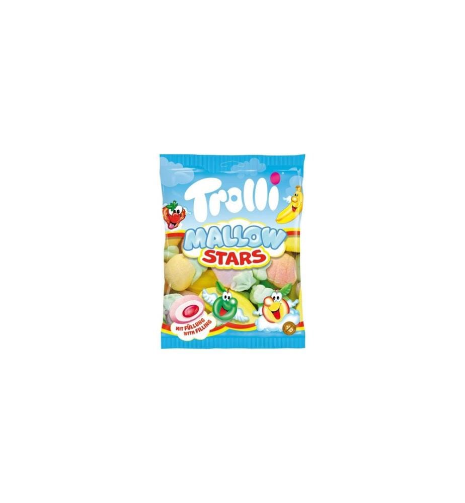 Trolli bonbons gélifiés Mallow Stars 150 g