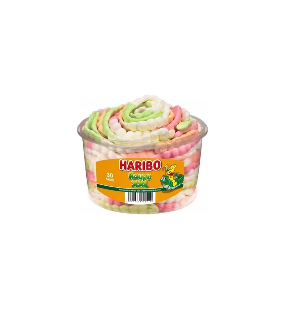 Bonbons gélifiés Haribo Int. Dose chenille XXL 960 g