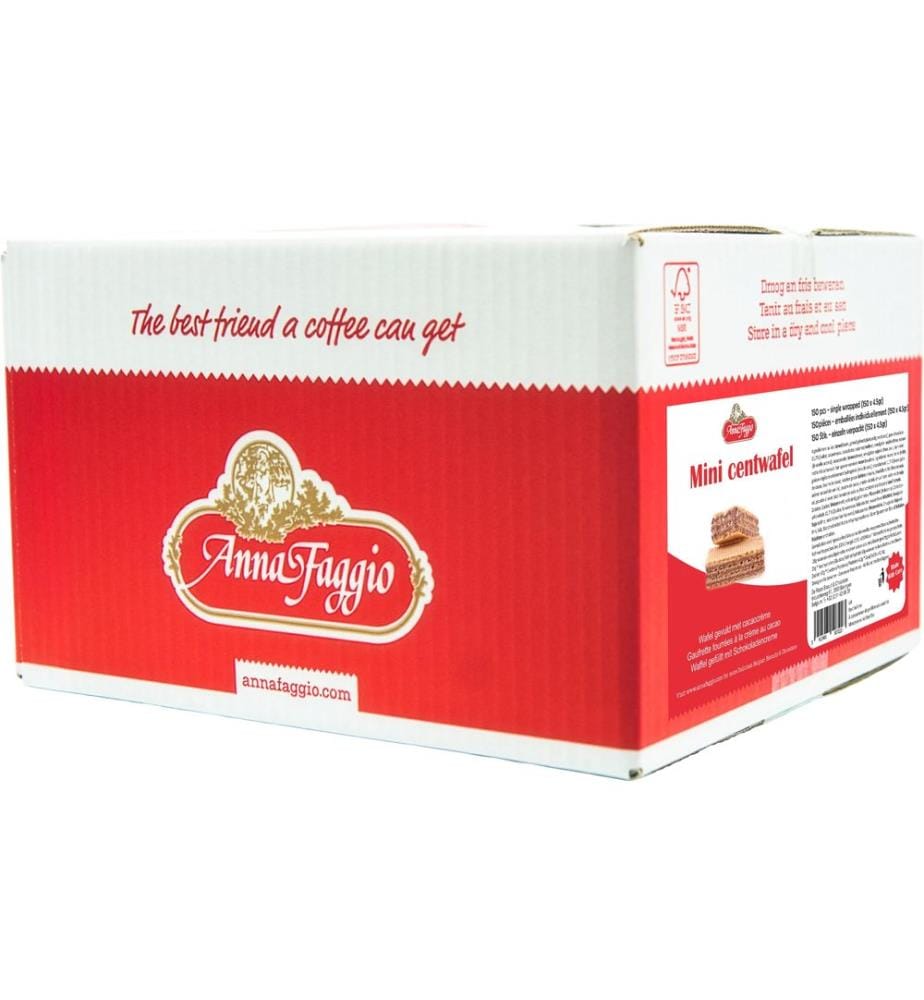 Anna Faggio mini-gaufre au chocolat 675 g