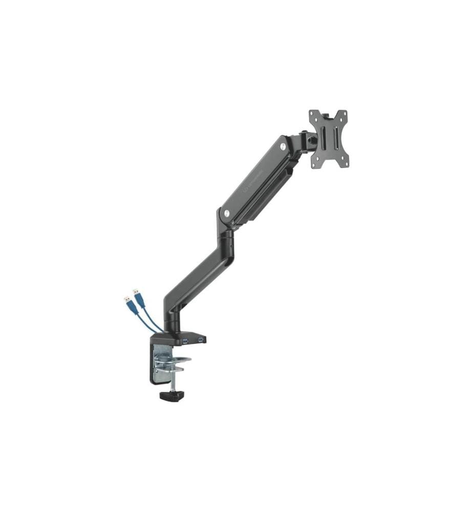 ULTRADESK - Supports de table Branch Single jusquà 10 kg  Noir mat