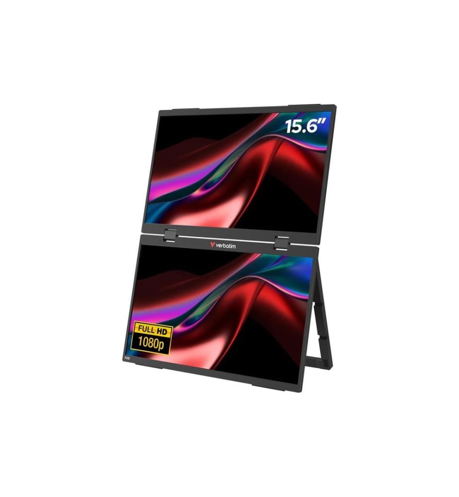VERBATIM - Moniteur Portable 15.6 FHD Dual Monitor Essentials