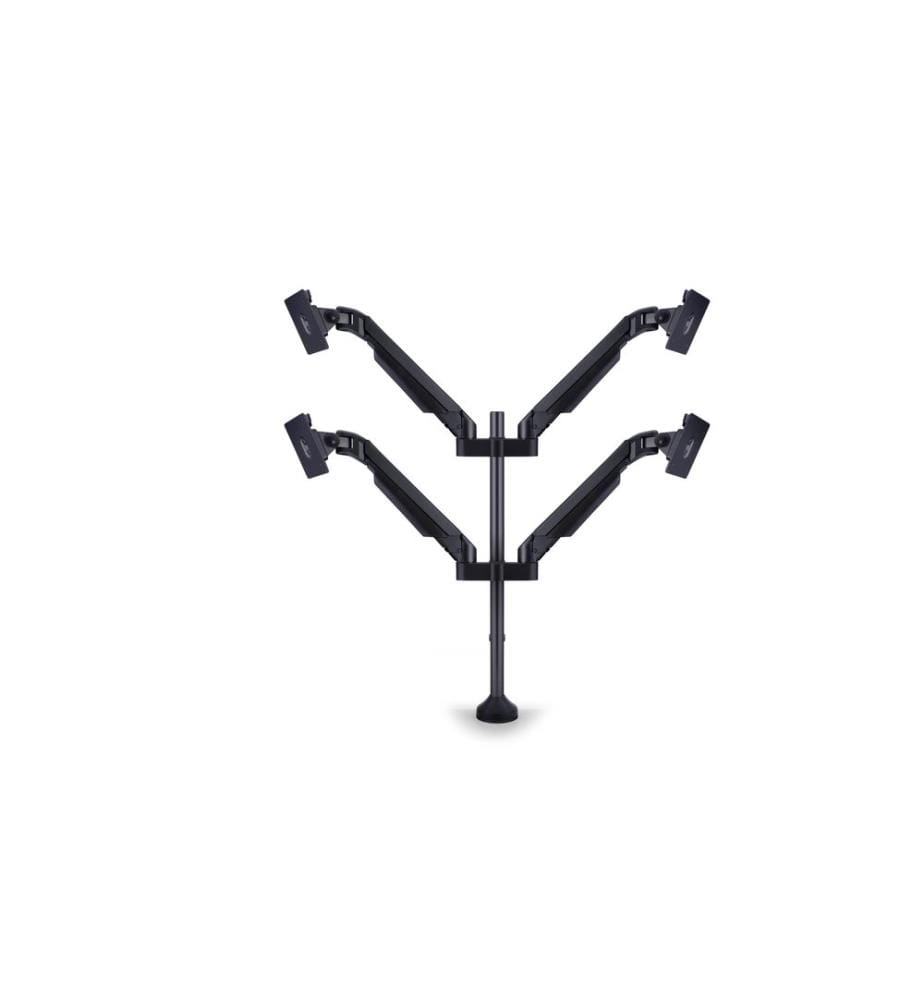 Multibrackets - Supports de table Gas Lift Arm Quad jusqu'à 21 kg