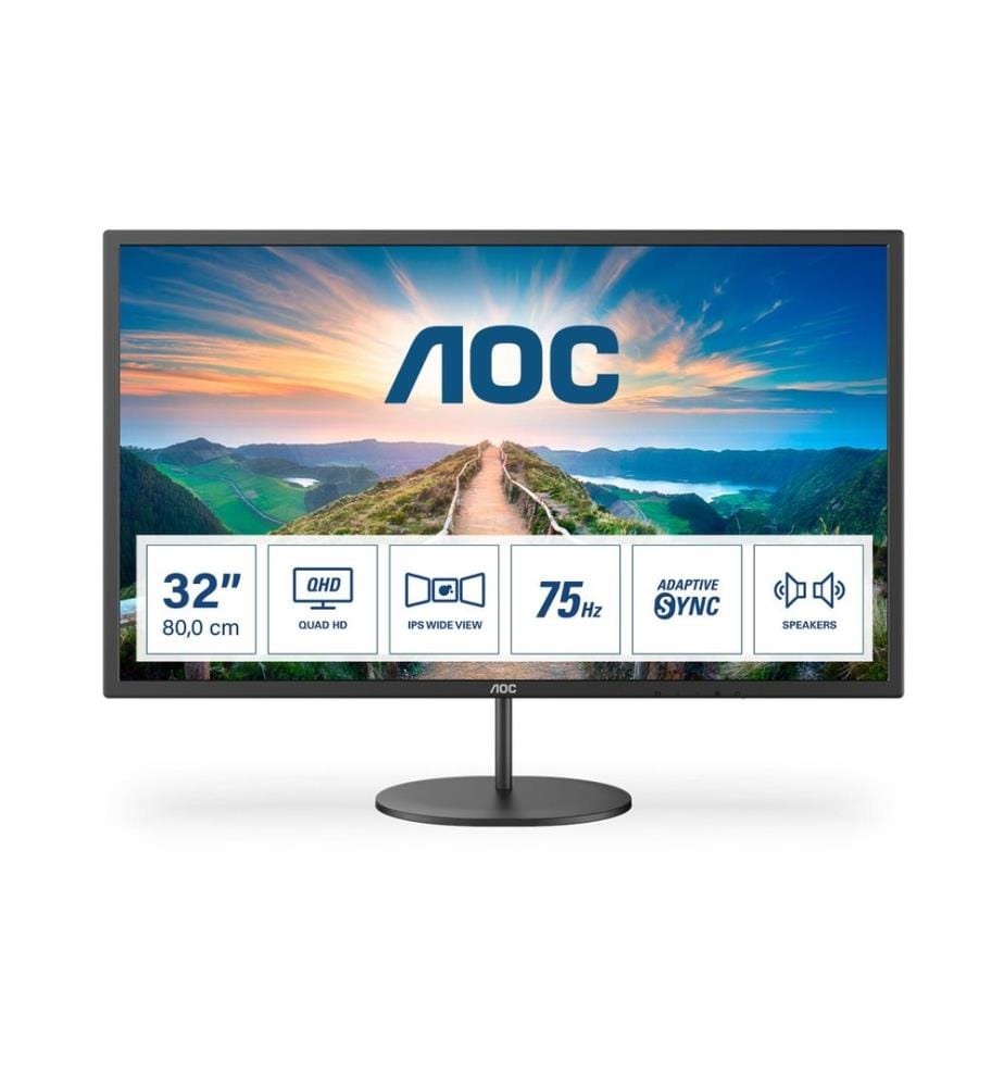 AOC - Moniteur Q32V4 31.5 , 2560 x 1440 (WQHD)