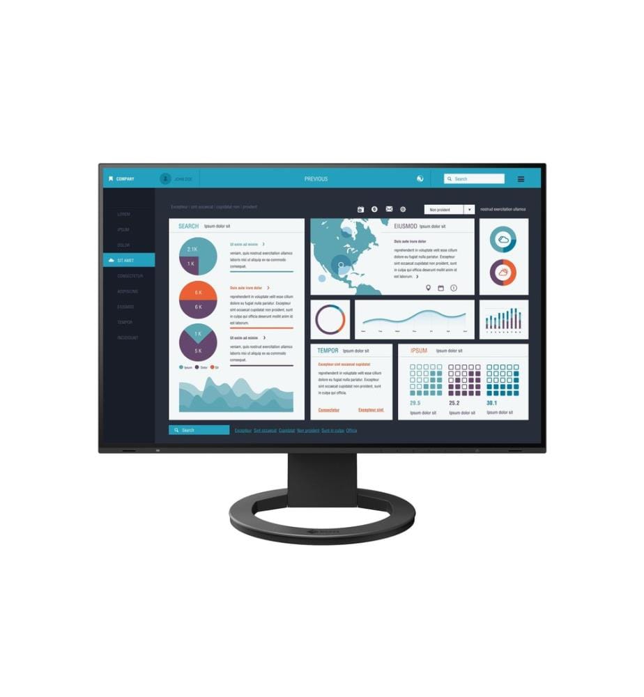 EIZO - Moniteur EV2495 Swiss Edition Noir
