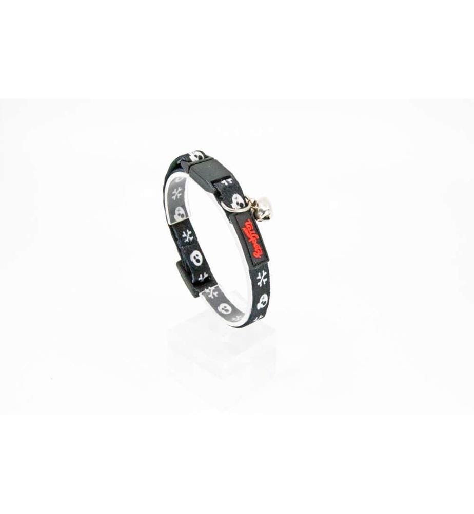 Collier pour chat multicolore 100 % polyester