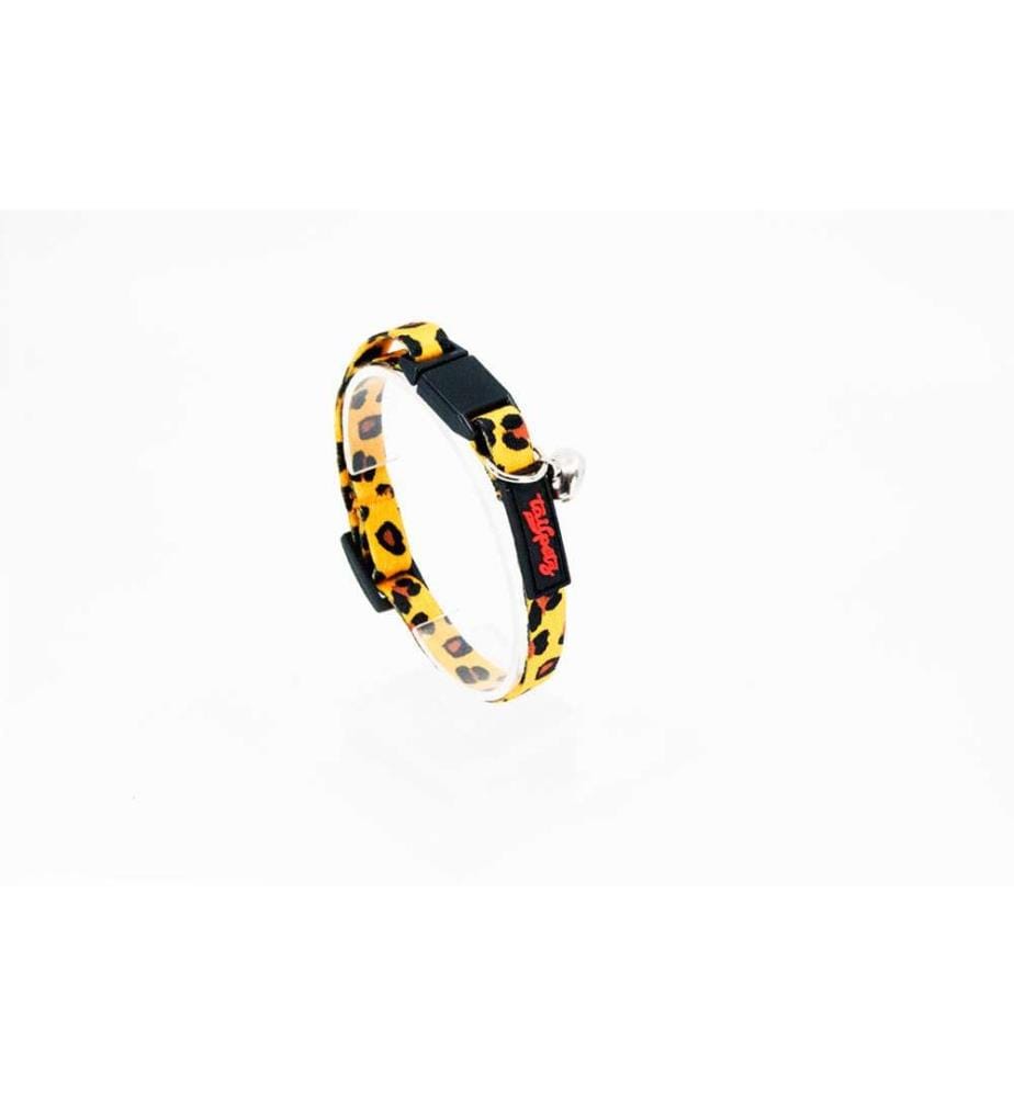 Collier pour chat multicolore 100 % polyester