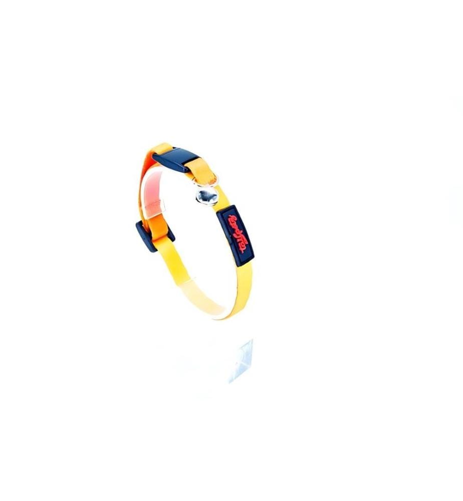 Collier pour chat multicolore 100 % polyester