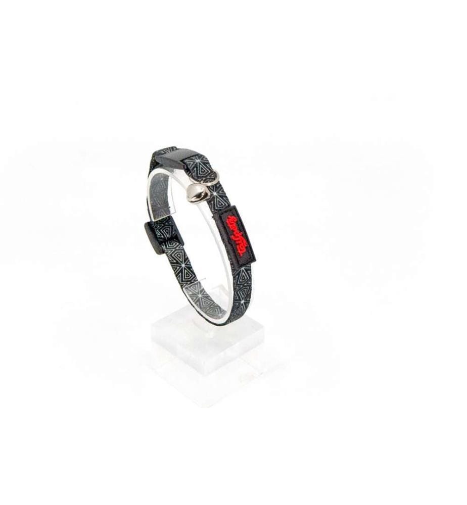 Collier pour chat multicolore 100 % polyester