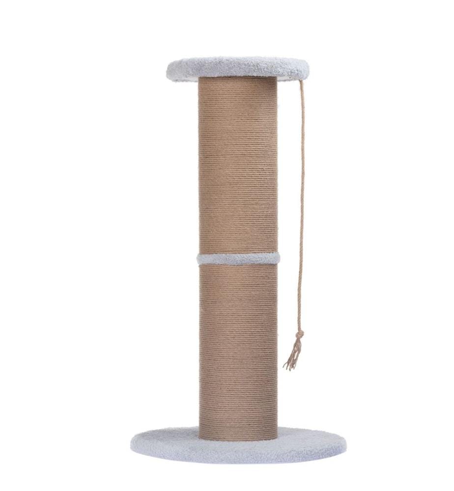 Griffoir pour chat anthracite gris cadre : 100 % aggloméré