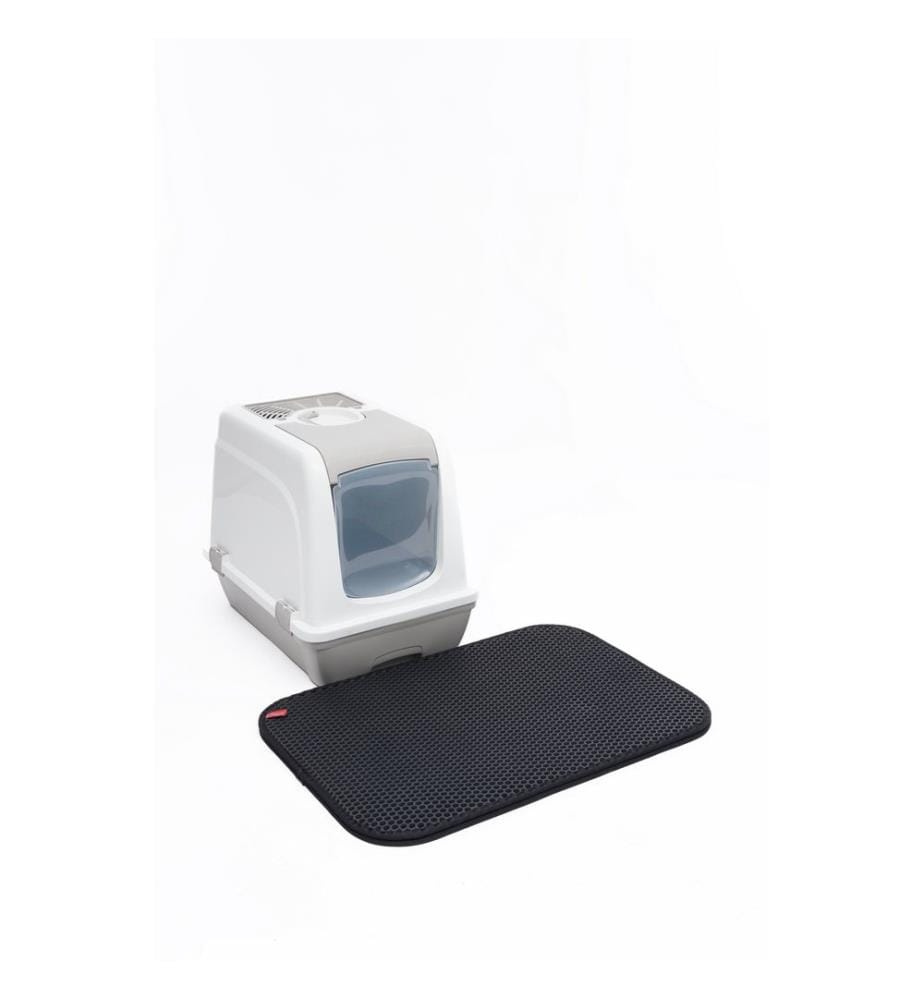 Tapis pour litière pour chat noir feuille 100% mousse EVA