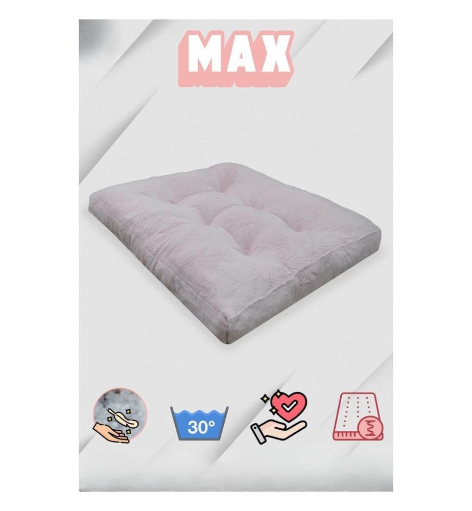 Panier pour animaux rose tissu extérieur : 100 % polyester