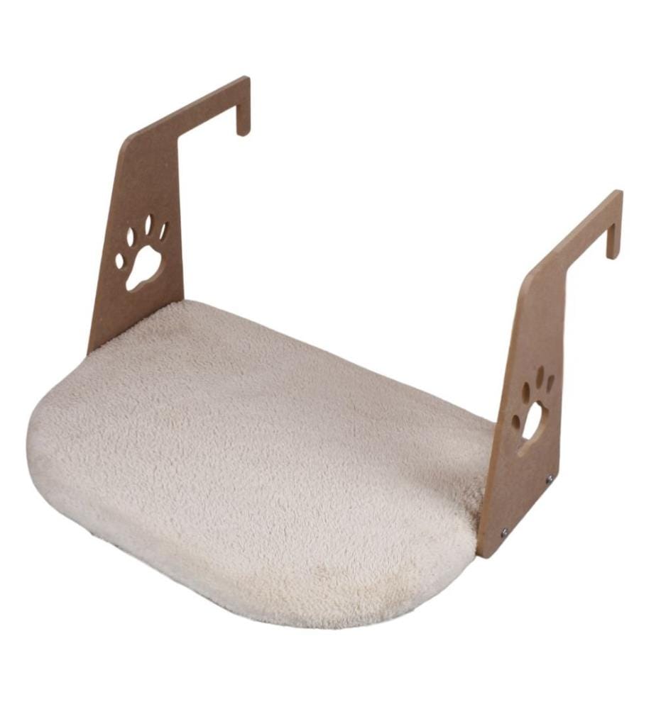Panier pour chat beige 100 % tissu WELSOFT