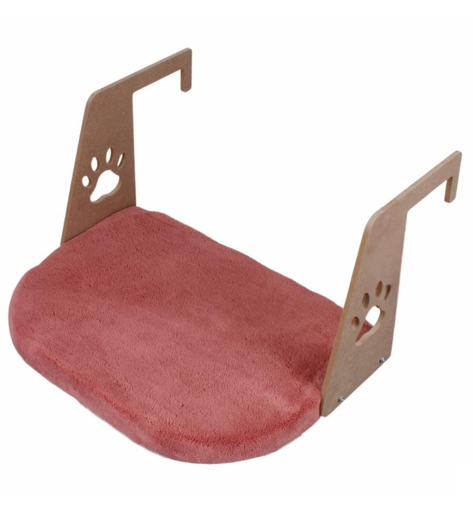Panier pour chat corail 100 % tissu WELSOFT