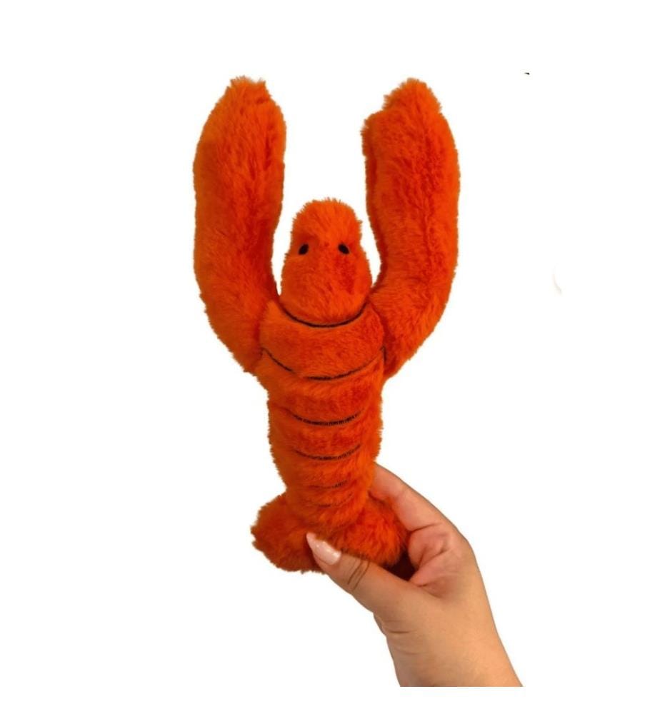 Jouet pour chien orange 100% peluche