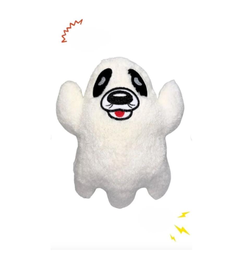 Jouet pour chien blanc tissu : 100 % polyester