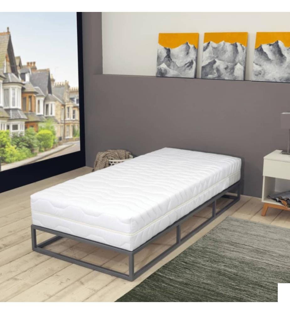 Matelas 120 x 200 cm 7 zones Ressort ensaché 20 cm H3
