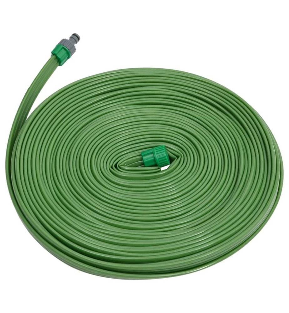 Tuyau d'arrosage à 3 tubes vert 7,5 m PVC