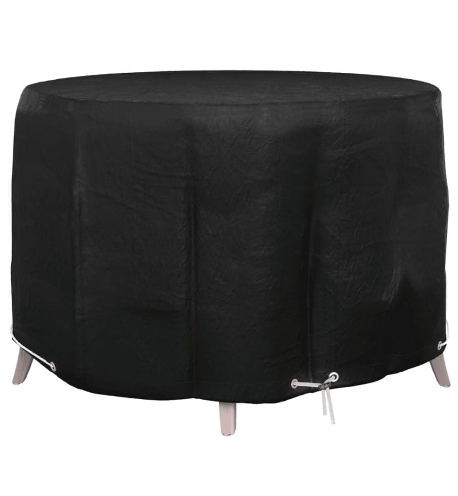 Housse pour meubles de jardin 6 illets Ø125x75 cm rond