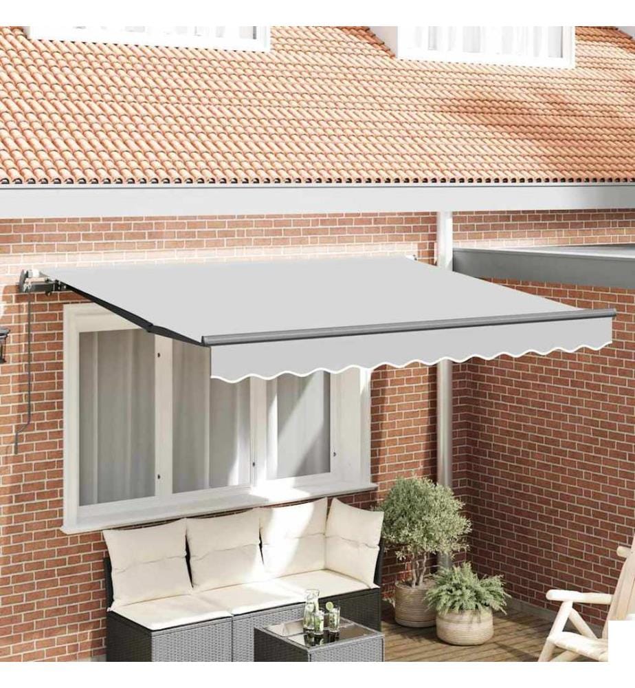 Cadre d'auvent Anthracite 3,5 x 2 m Métal