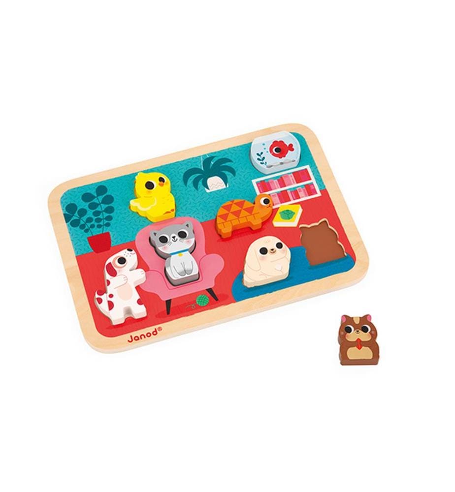 Chunky Puzzle Les Animaux Familiers