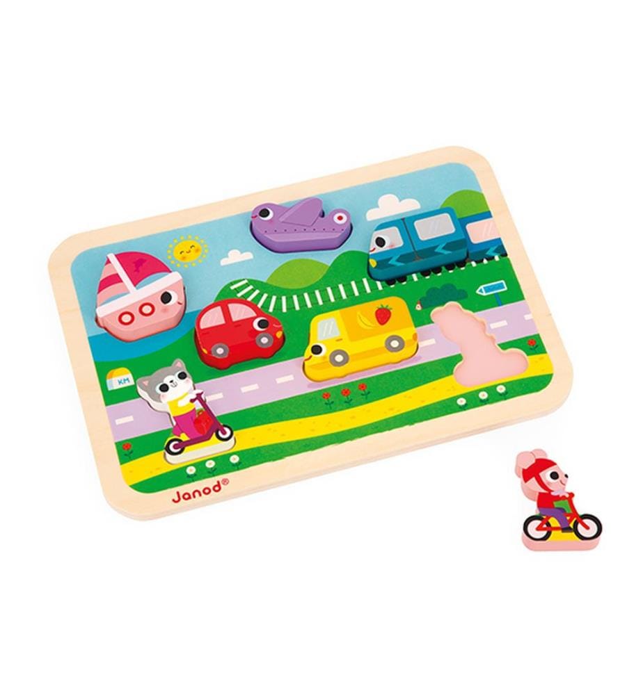 Chunky Puzzle Les Vehicules