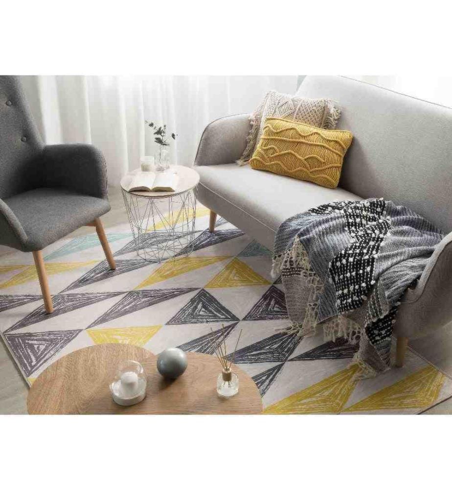 Tapis KALEN Gris 160 x 230 cm