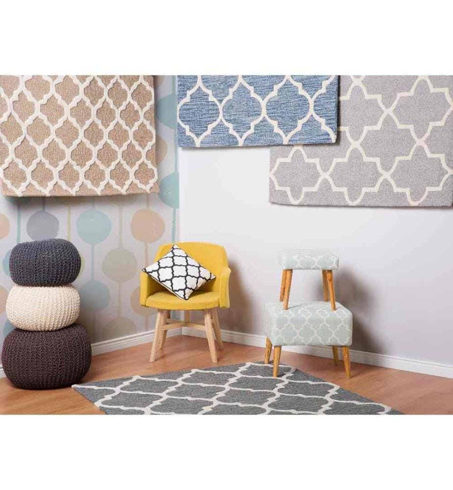 Tapis ERBAA Beige 80 x 150 cm Laine