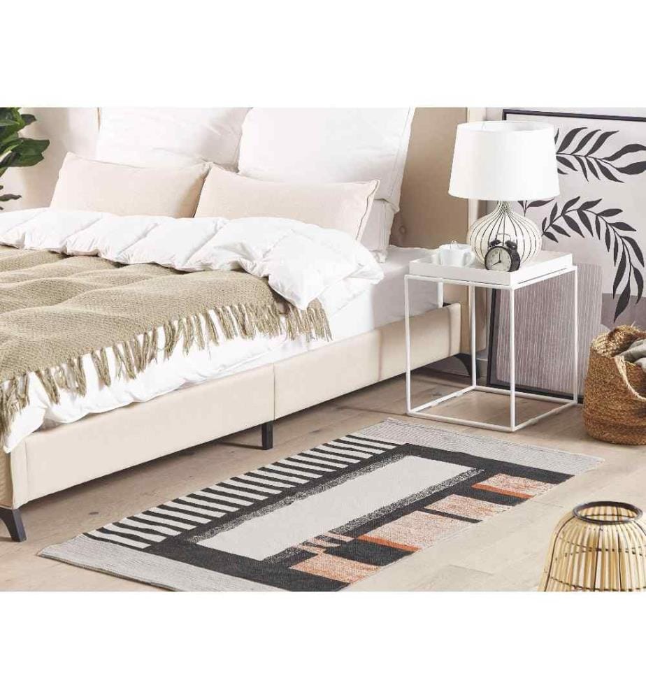 Tapis KAKINADA Multicolore 80 x 150 cm Coton